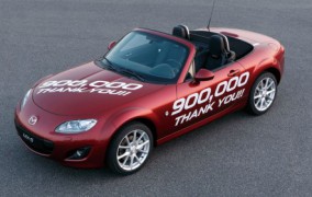 Mazda MX-5 opäť aktualizuje rekord v Guinnessovej knihe rekordov