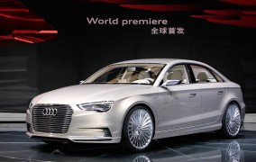 Koncept Audi A3 e-tron bol predstavený v Šanghaji