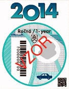 Nové diaľničné známky na rok 2014 sú už v predaji